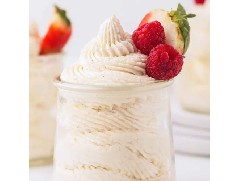 輕盈柔軟，入口即化的香草慕斯！