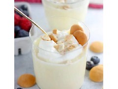 絲滑又輕盈的香草牛奶布??！