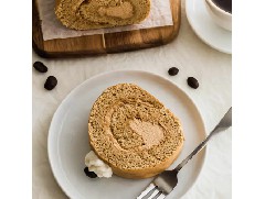 濃郁香醇的咖啡瑞士卷！