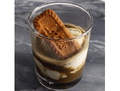 焦香濃郁的焙茶阿芙佳朵！